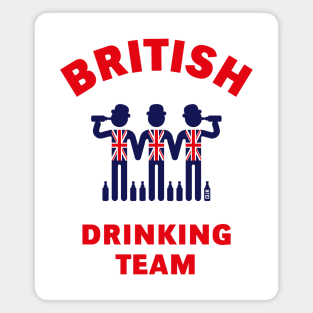 British Drinking Team (Booze / Beer / Alcohol) Magnet